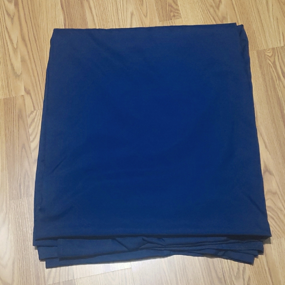 Modernthreads NWOT navy blue queen flat sheet